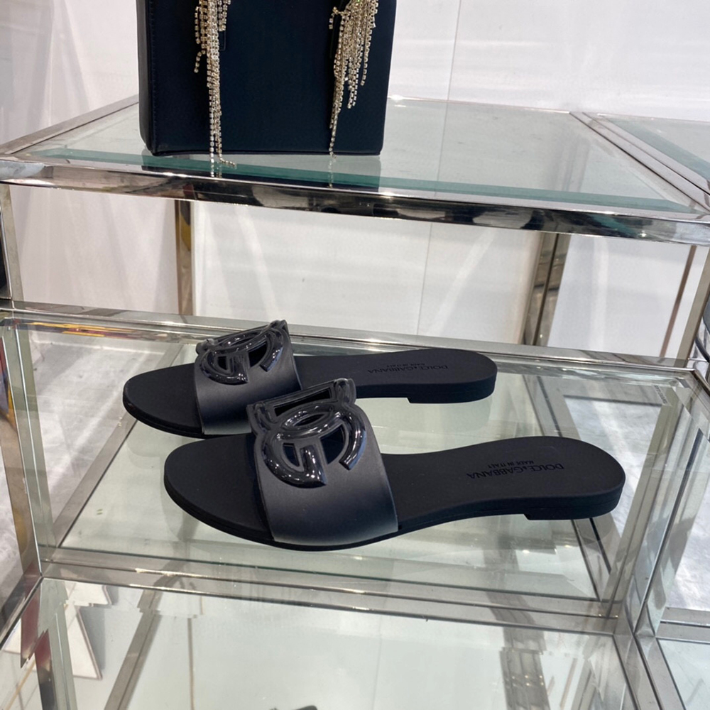 Dolce & Gabbana Rubber Beachwear Sliders