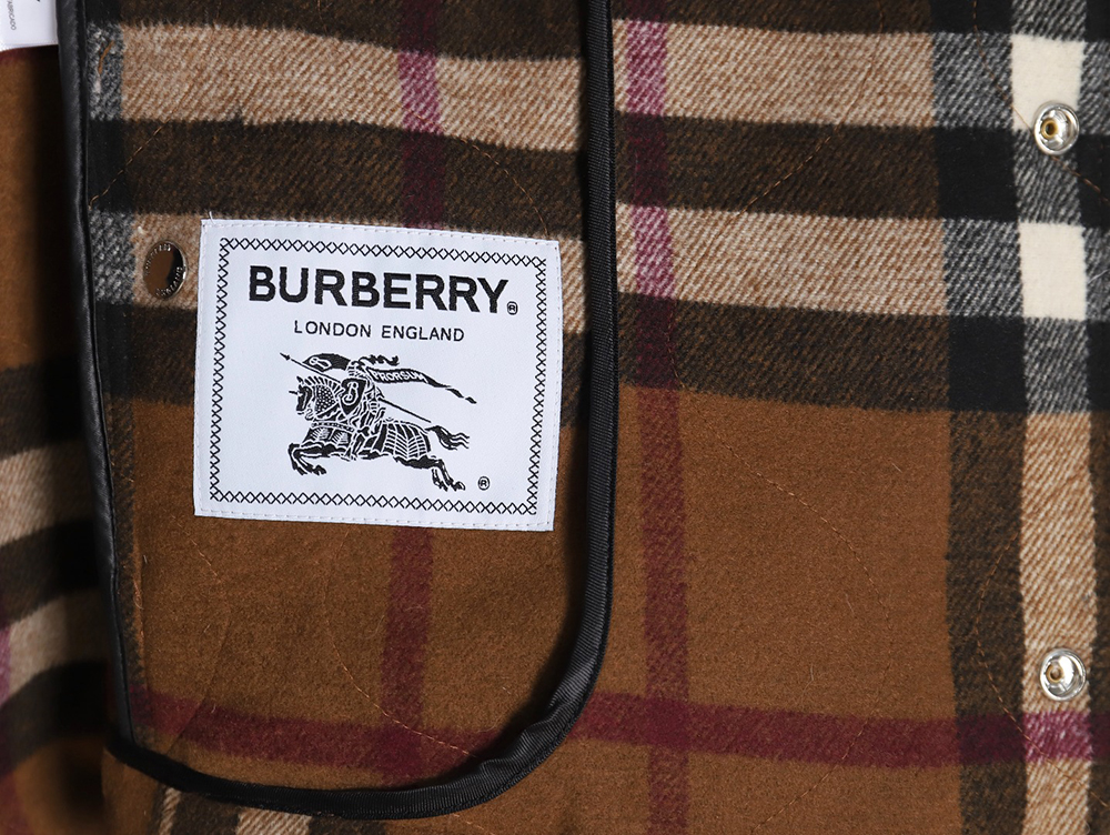 B**rry checked wool bomber jacket