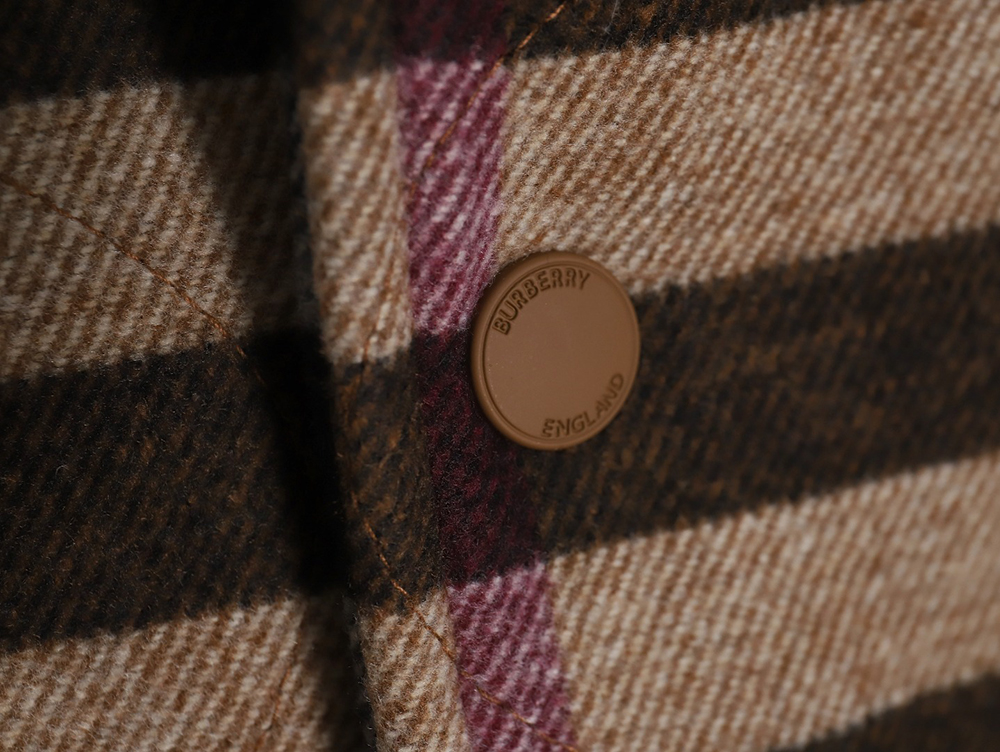 B**rry checked wool bomber jacket