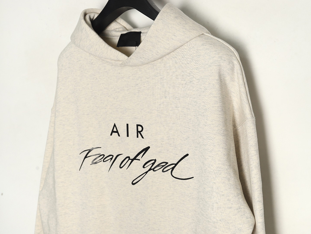 Fear of God essential AIR lettering hoodie