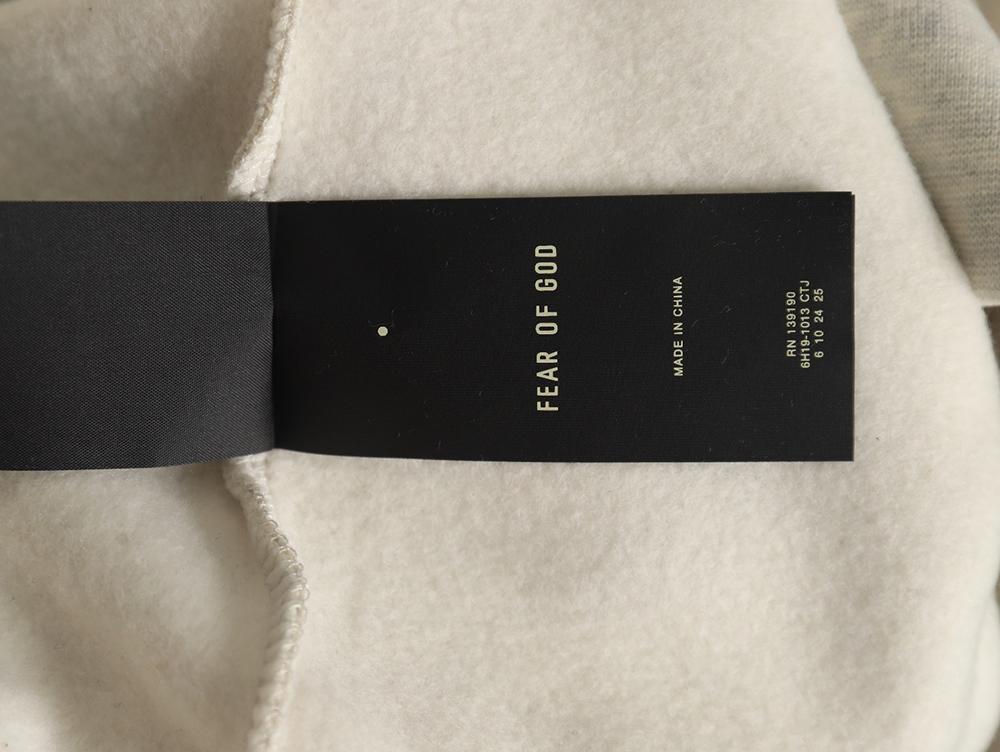 Fear of God essential AIR lettering hoodie