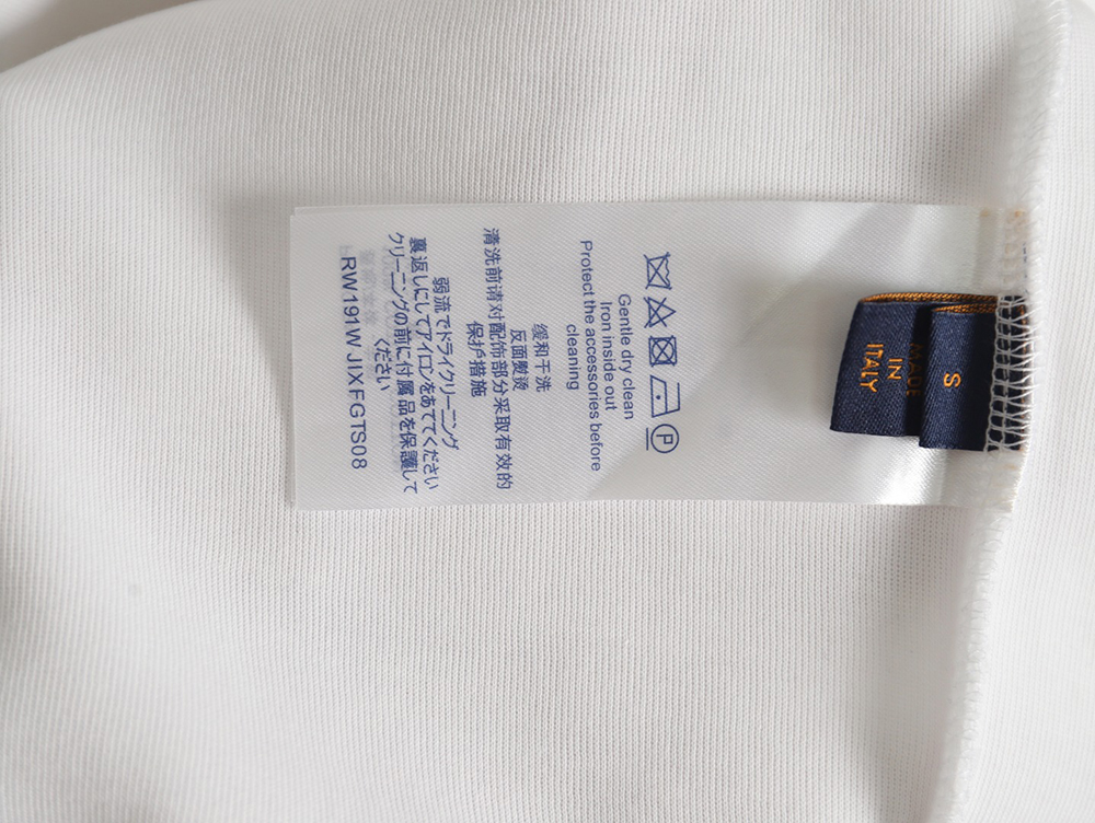 l0*is V*t0n hardware floral hooded sweatshirt