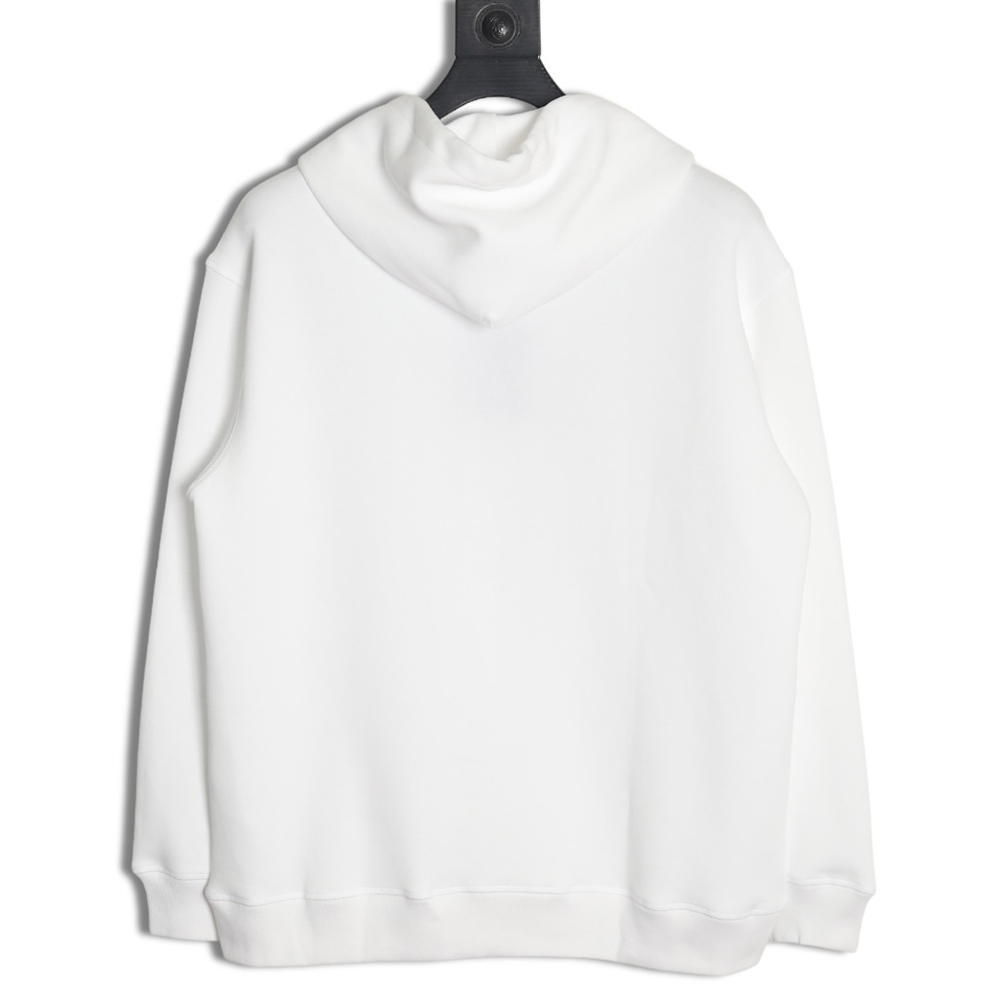 l0*is V*t0n hardware floral hooded sweatshirt