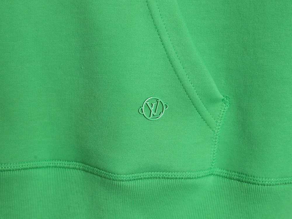 l0*is V*t0n hardware floral hooded sweatshirt tsk1