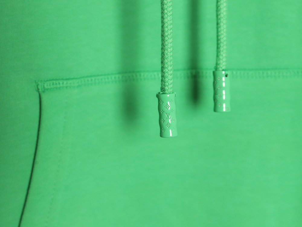 l0*is V*t0n hardware floral hooded sweatshirt tsk1