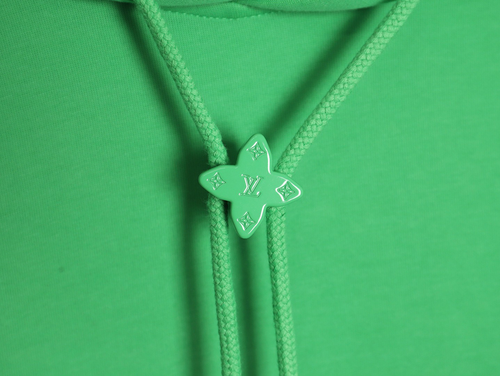 l0*is V*t0n hardware floral hooded sweatshirt tsk1