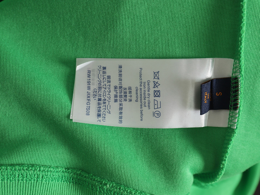 l0*is V*t0n hardware floral hooded sweatshirt tsk1