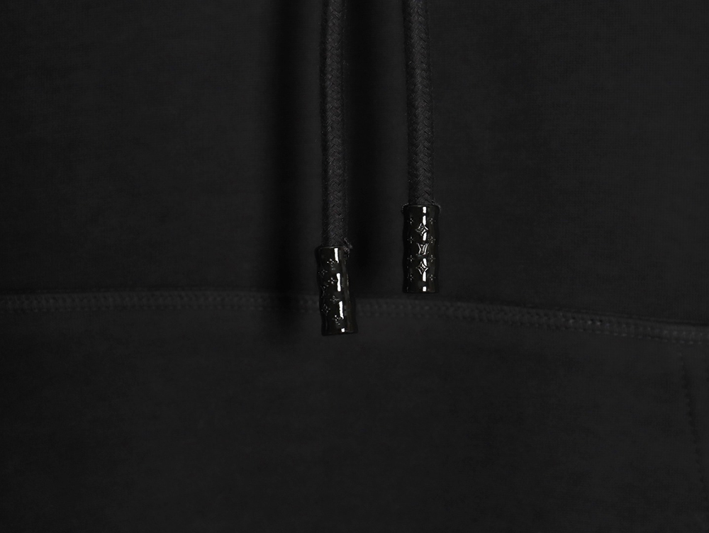 l0*is V*t0n hardware floral hooded sweatshirt tsk2