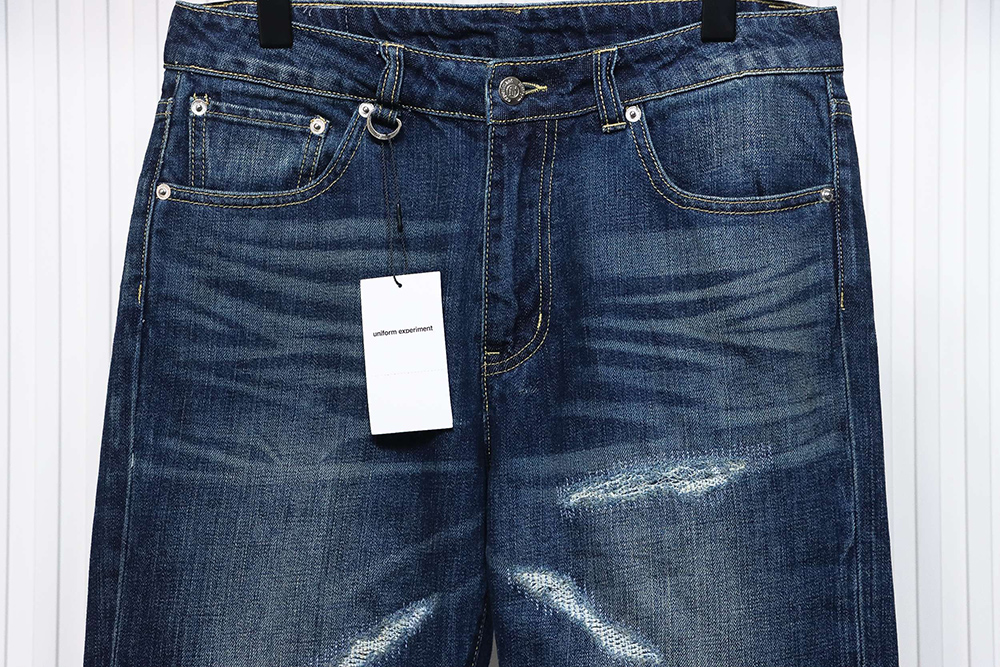 Uniform experiment Fujiwara Hiroshi ripped jeans