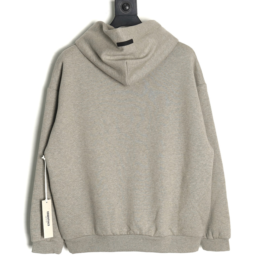 Fear of God lettering print long-sleeved hooded sweatshirt