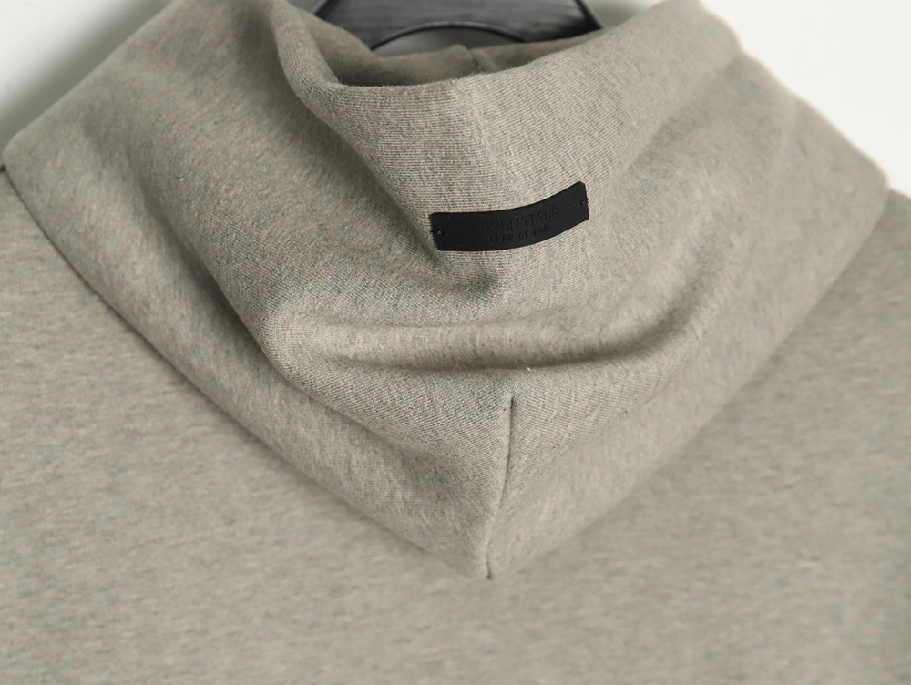 Fear of God lettering print long-sleeved hooded sweatshirt