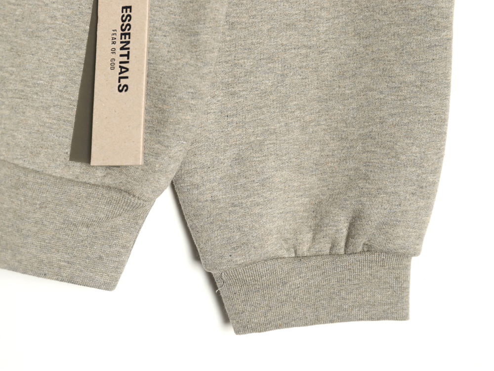 Fear of God lettering print long-sleeved hooded sweatshirt