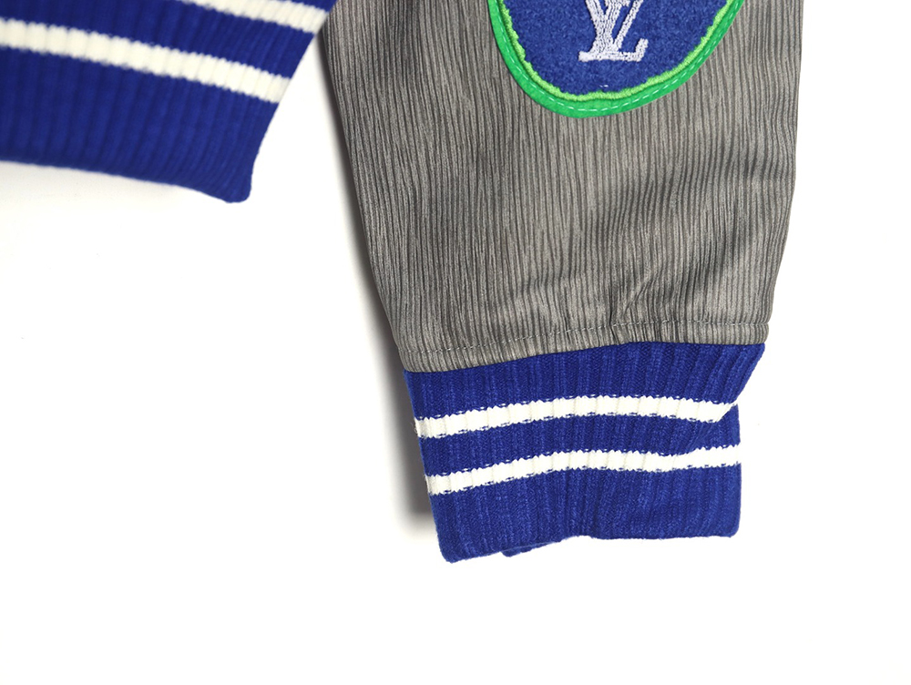 l0*is V*t0n klein blue earth baseball jacket