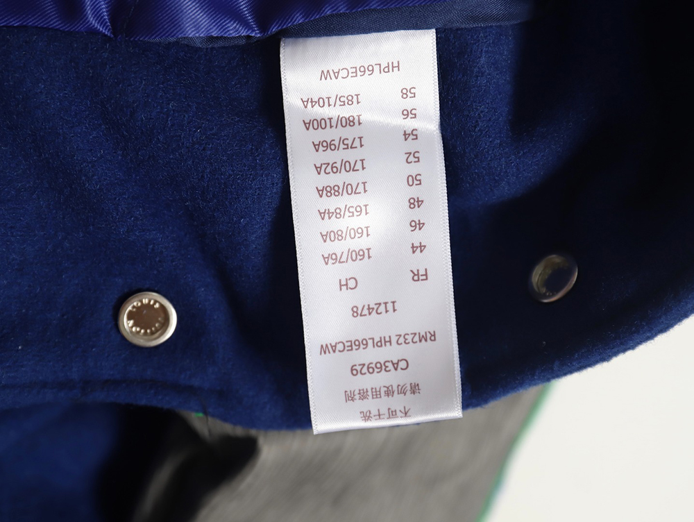 l0*is V*t0n klein blue earth baseball jacket