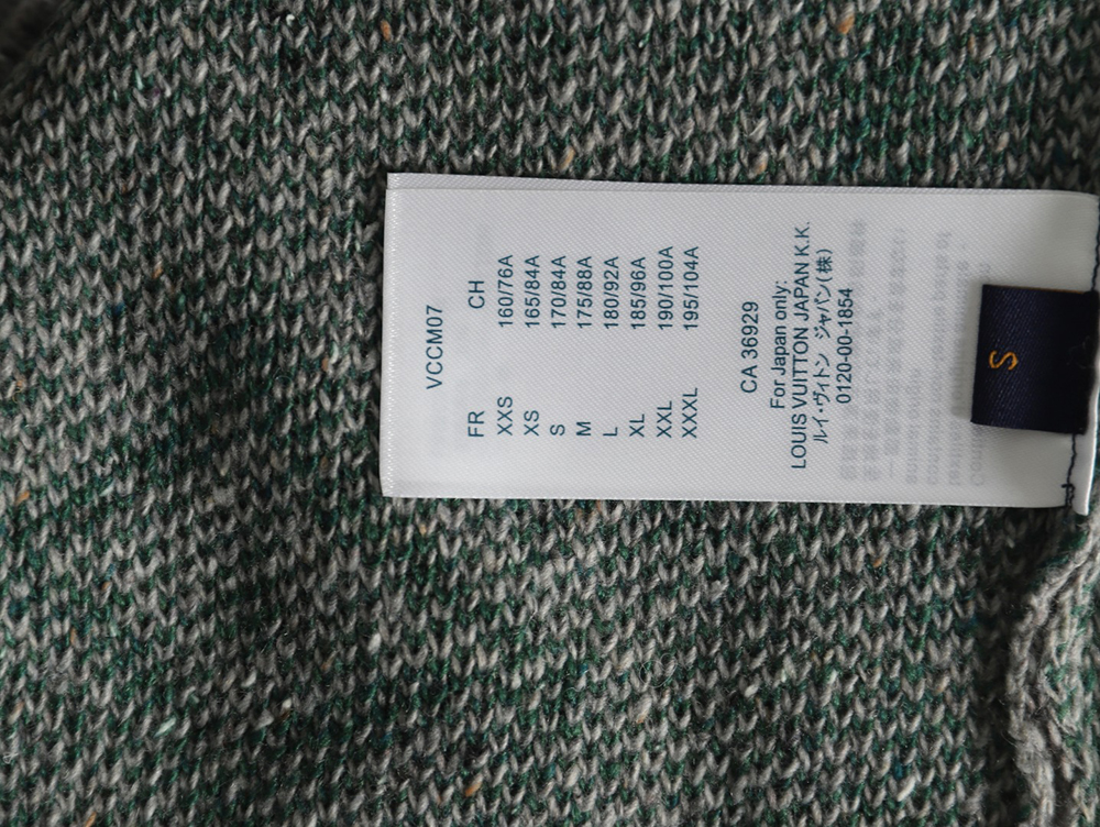 l0*is V*t0n all over logo jacquard crewneck sweater tsk1