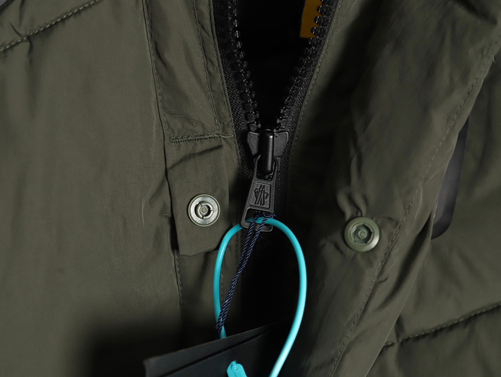 Moncler & Pharrell joint waterproof nylon hooded down jacket TSK1