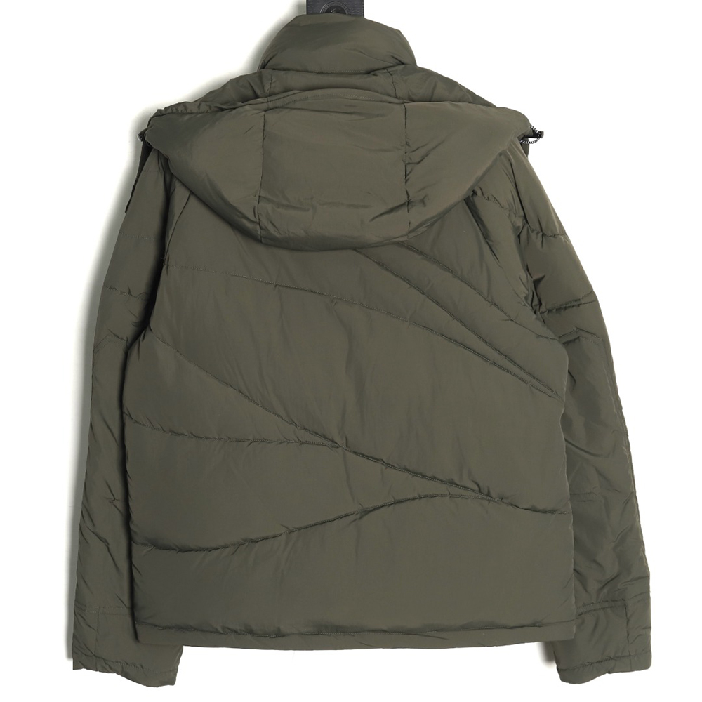 Moncler & Pharrell joint waterproof nylon hooded down jacket TSK1