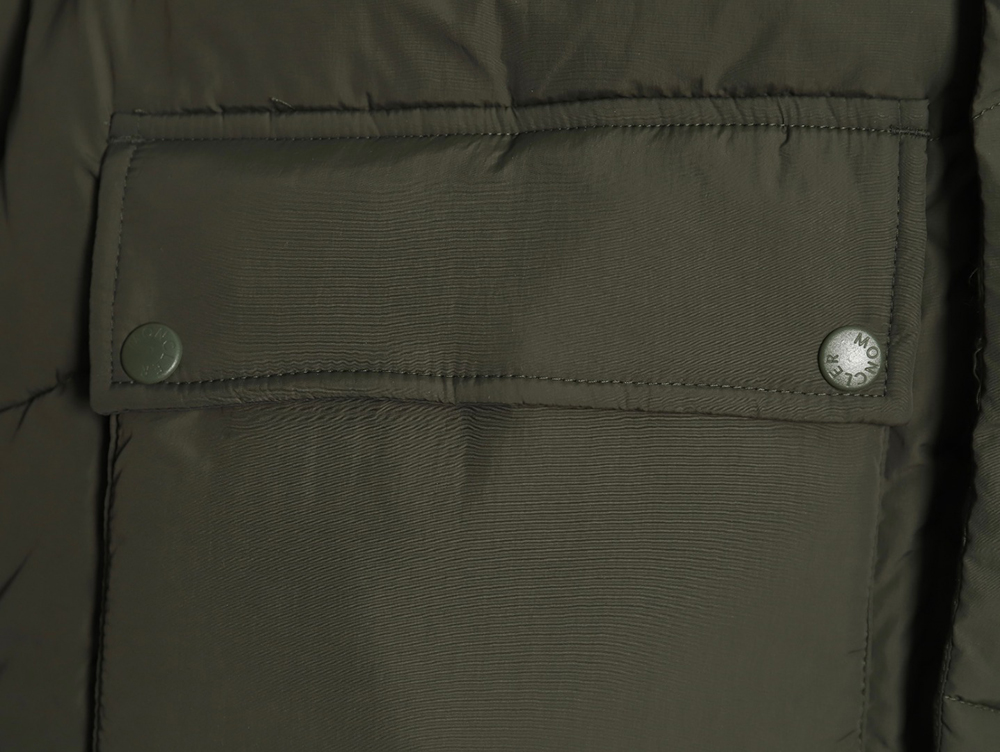 Moncler & Pharrell joint waterproof nylon hooded down jacket TSK1