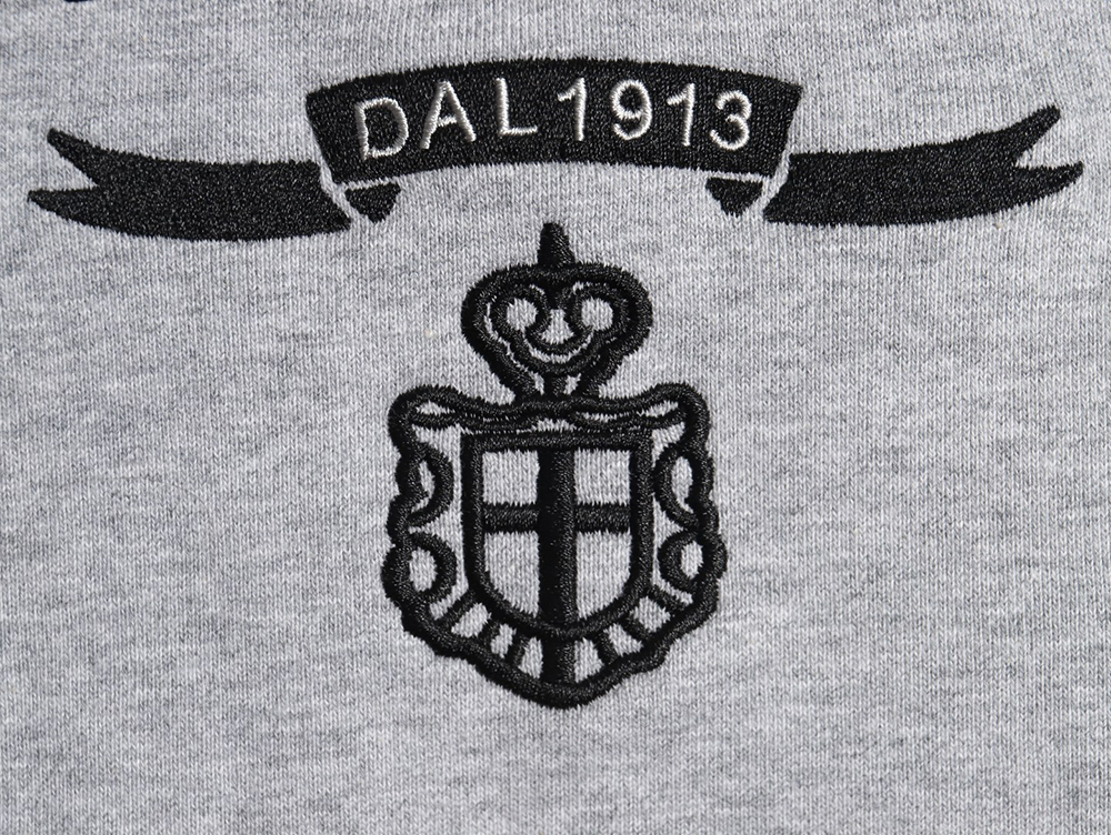 Pra*a embroidered logo crewneck sweatshirt tsk1