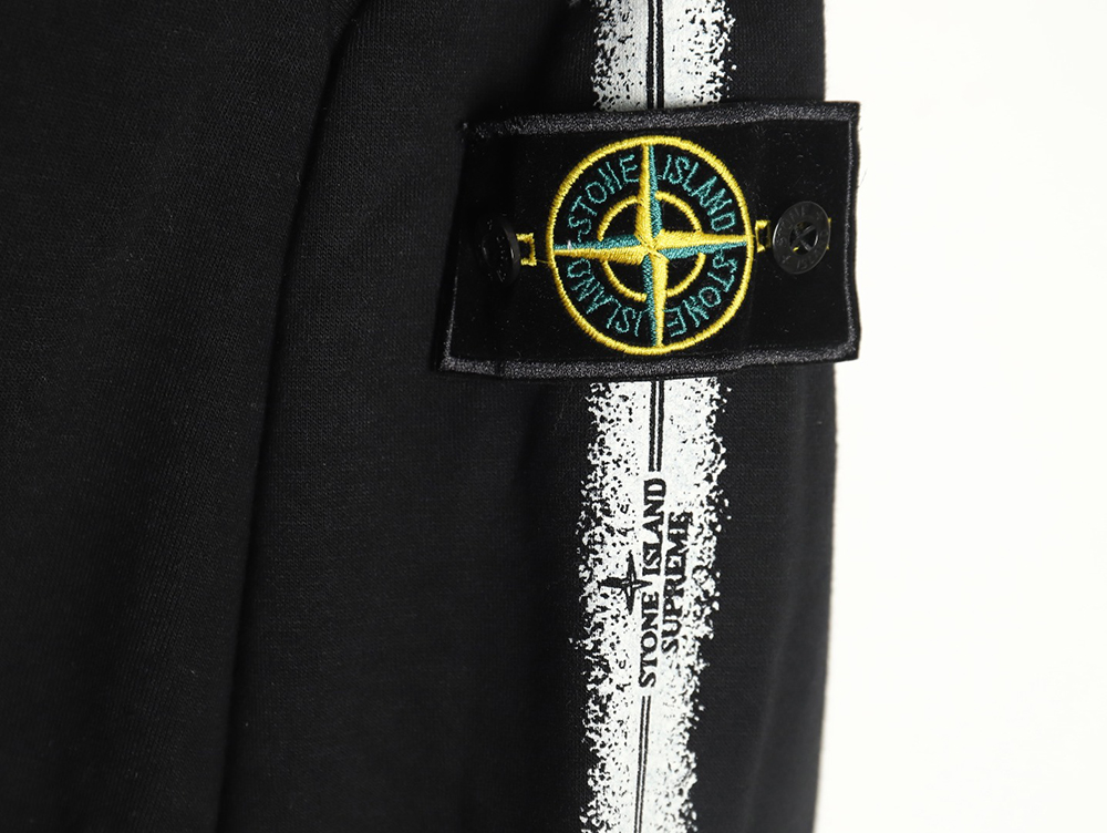 S*p*e week12 & stone island joint hooded fleece sweatshirt