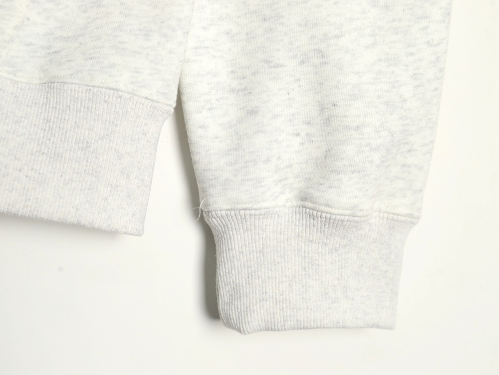 Stussy co-branded elements Logo plus velvet hooded zipper jacket