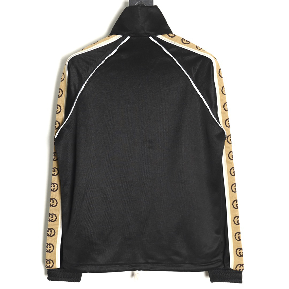 G*u*i classic side double g reflective tape jacket