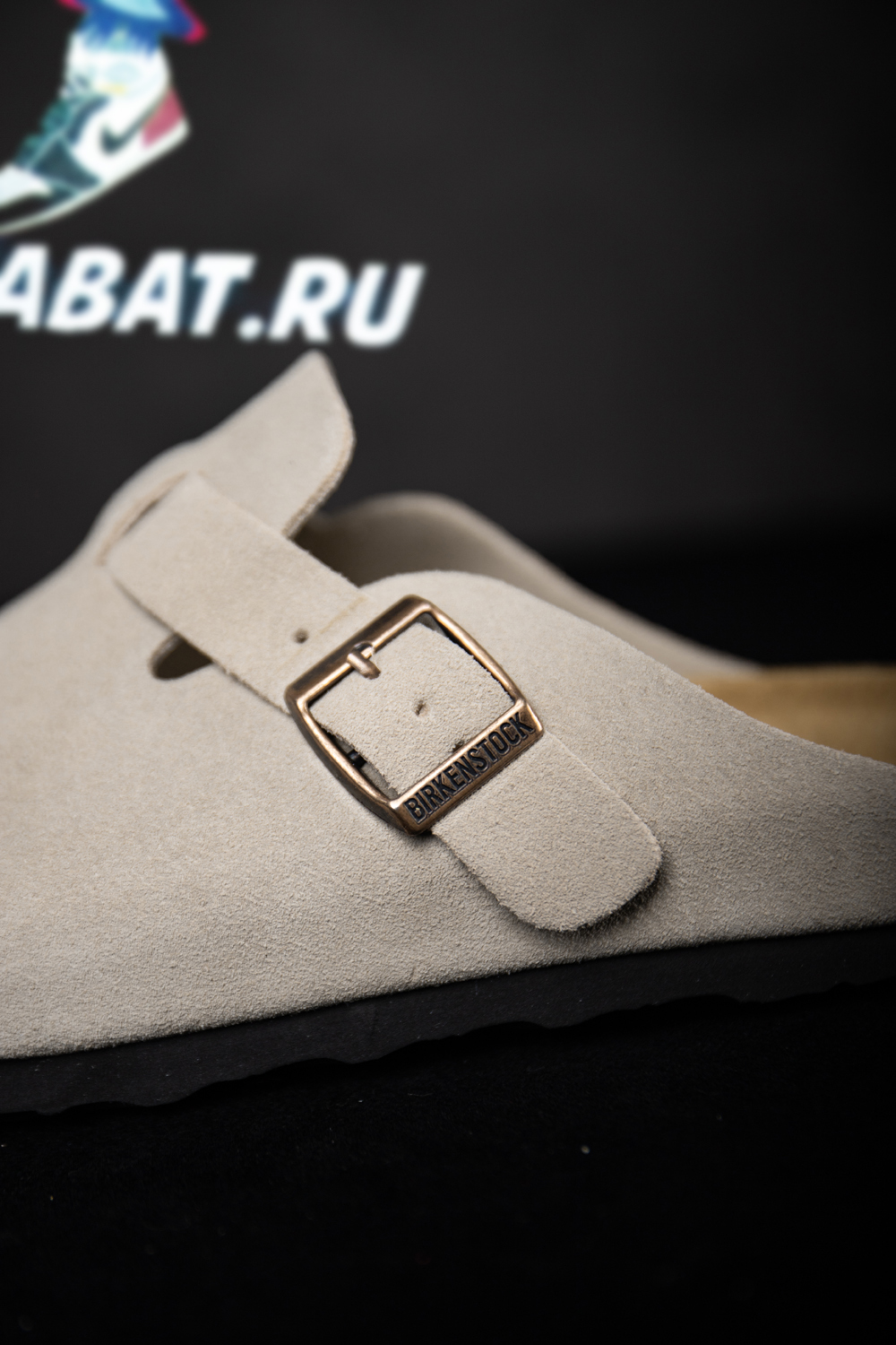 Birkenstock Boston Suede Leather Sneakers “Khaki”