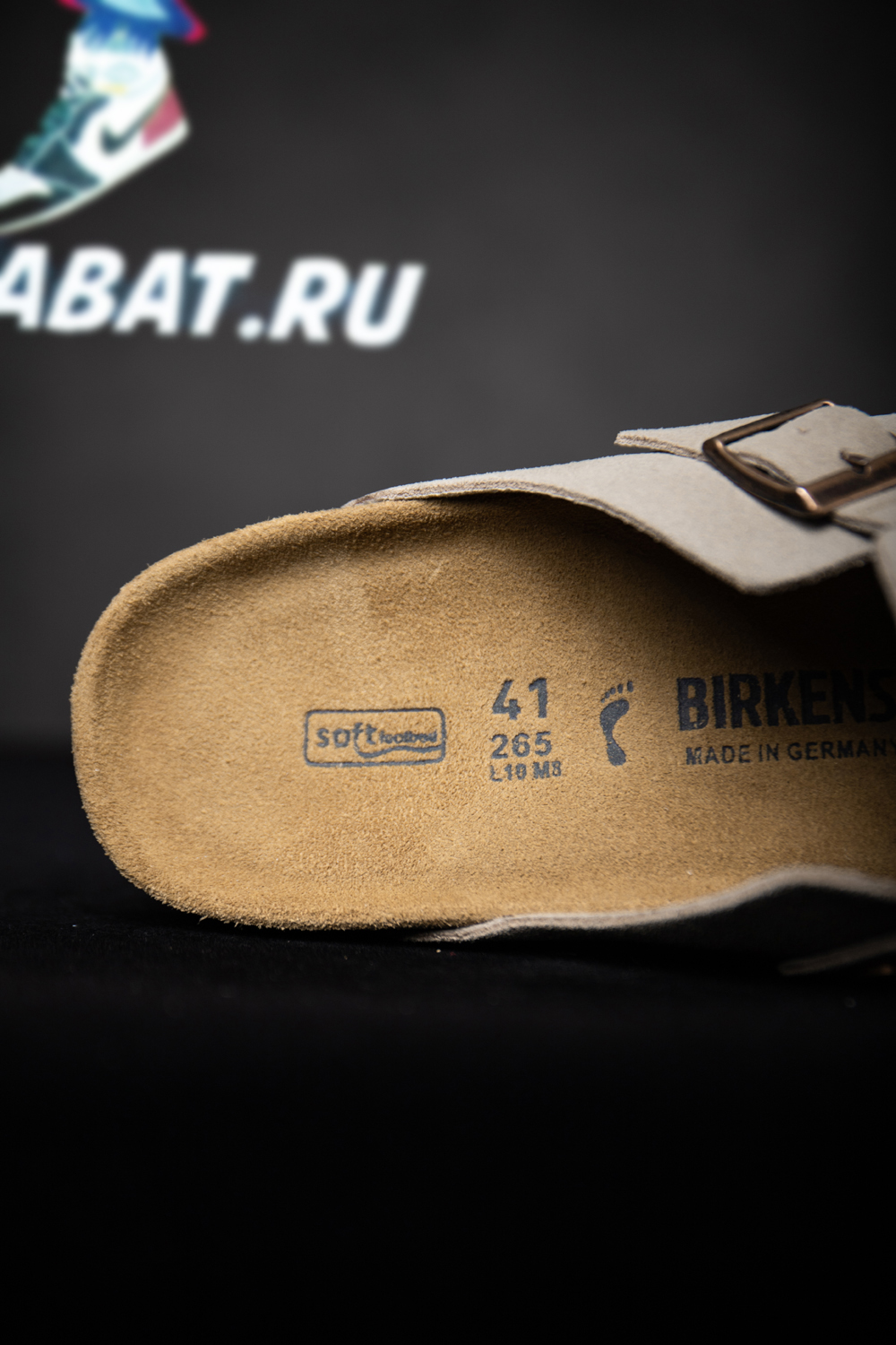 Birkenstock Boston Suede Leather Sneakers “Khaki”