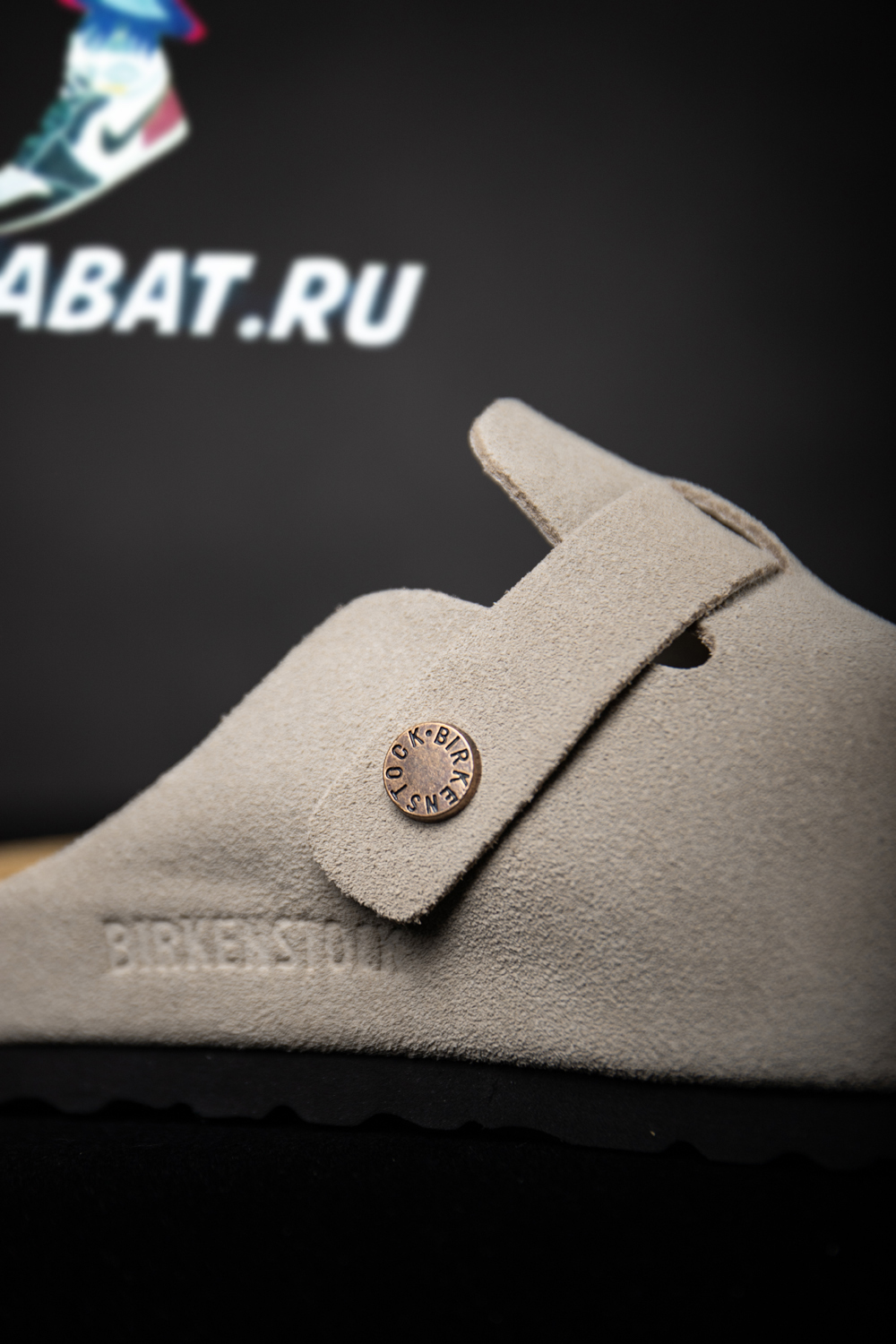 Birkenstock Boston Suede Leather Sneakers “Khaki”