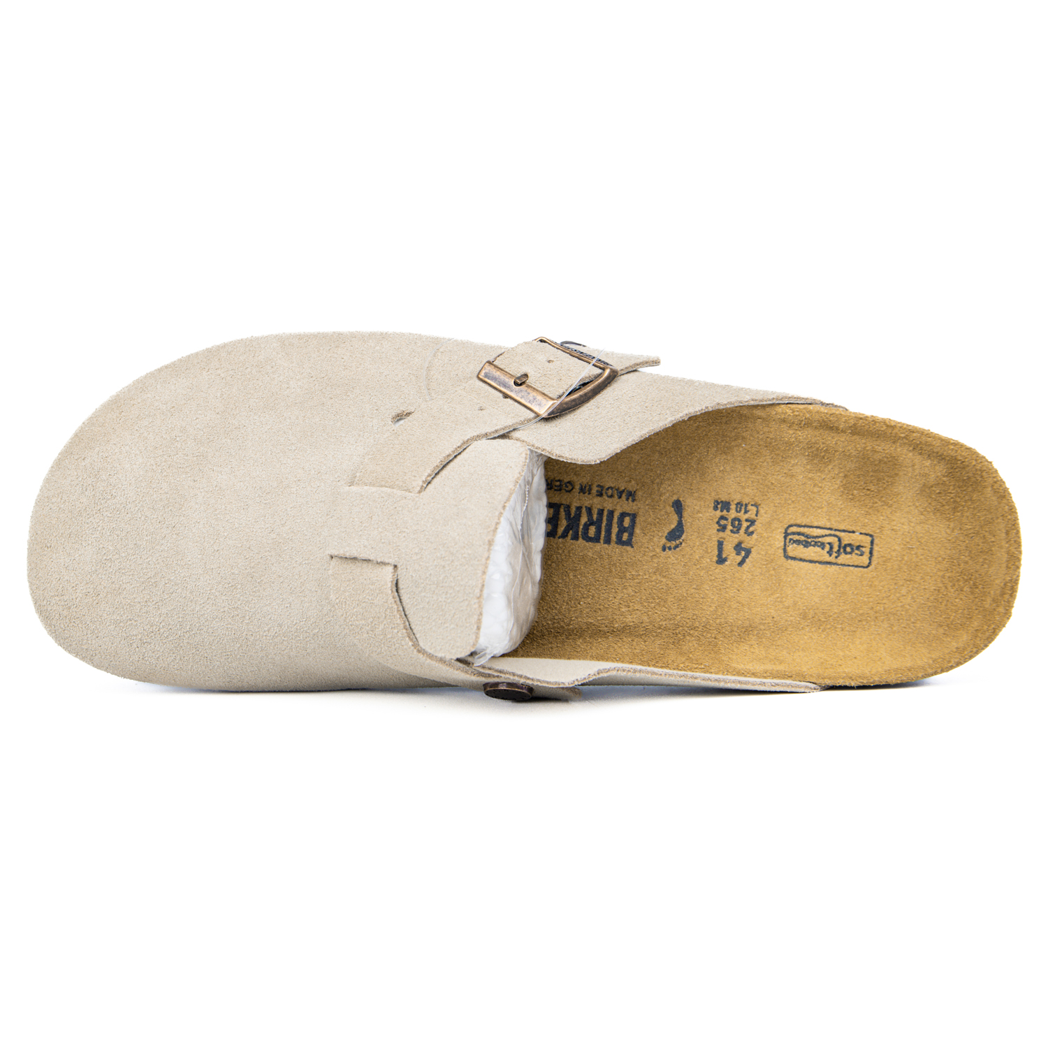 Birkenstock Boston Suede Leather Sneakers “Khaki”