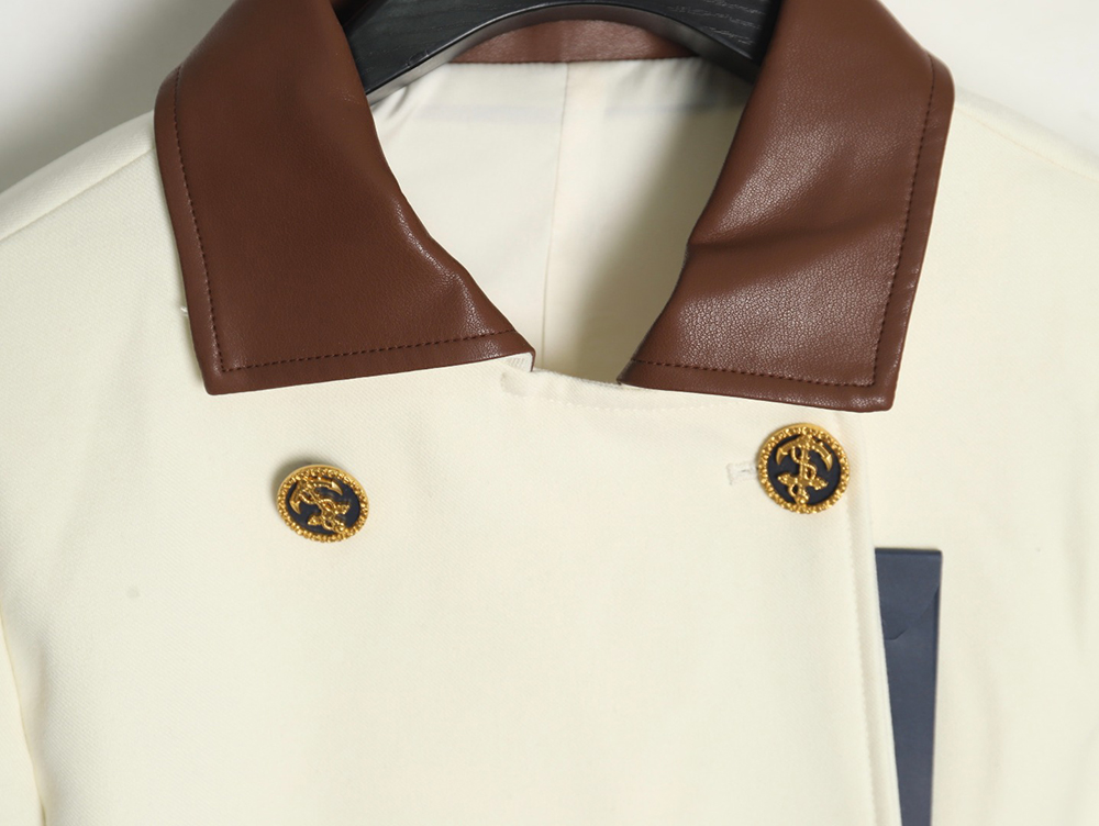 l0*is V*t0n wool belt long trench coat