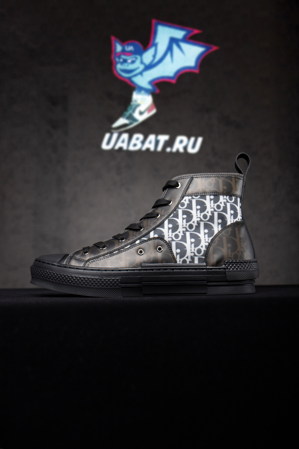 D*or b23 high top canvas oblique black