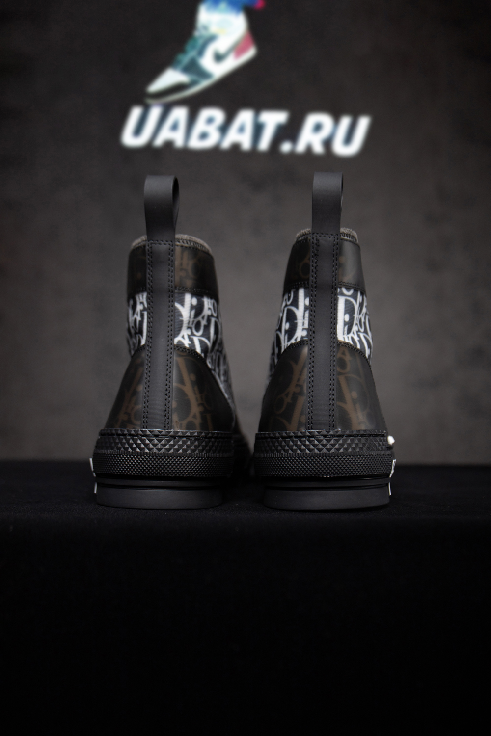 D*or b23 high top canvas oblique black