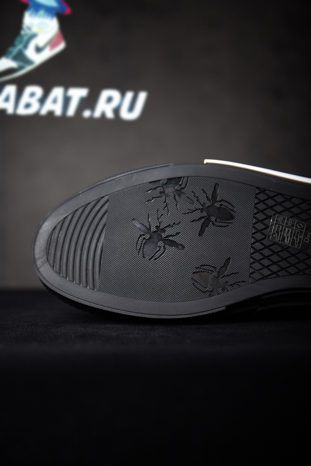 D*or b23 high top canvas oblique black