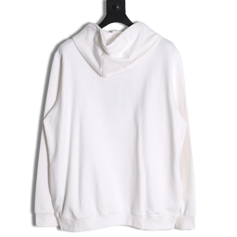 B**rry towel embroidered war horse hooded sweatshirt