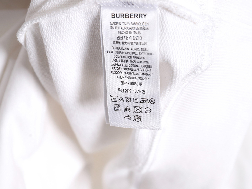 B**rry towel embroidered war horse hooded sweatshirt