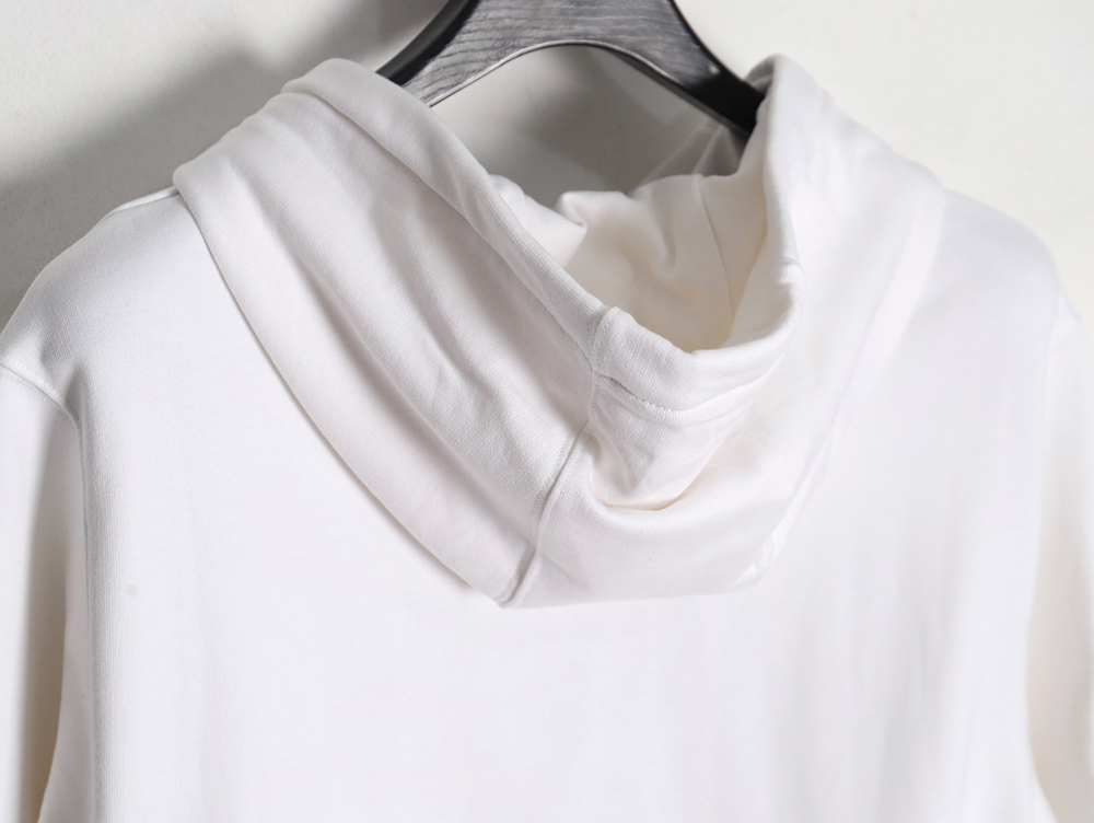 B**rry towel embroidered war horse hooded sweatshirt