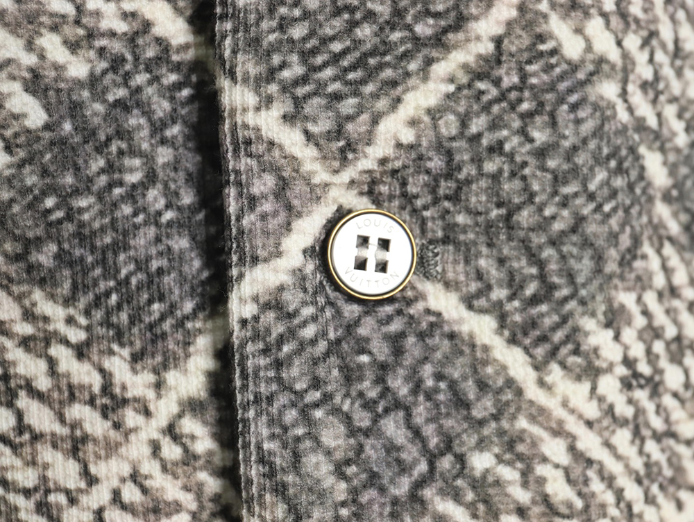 l0*is V*t0n rhombus collarless jacket