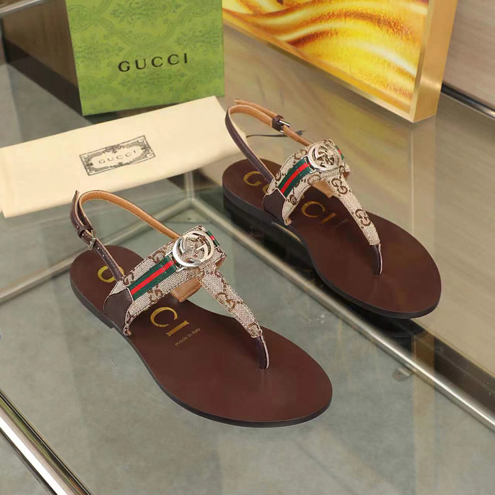 G*u*i women''s interlocking g web sandal