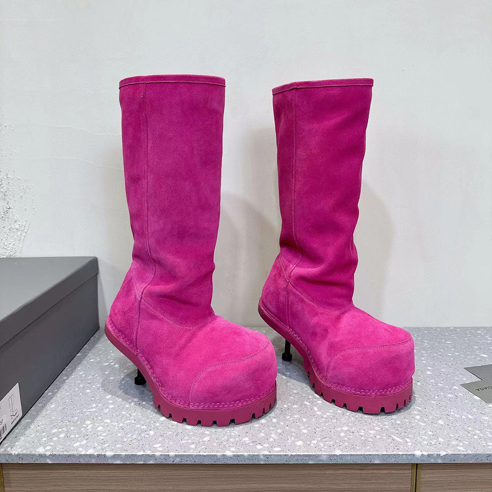 Ba*len*cia*ga alaska fur 90mm tall boots