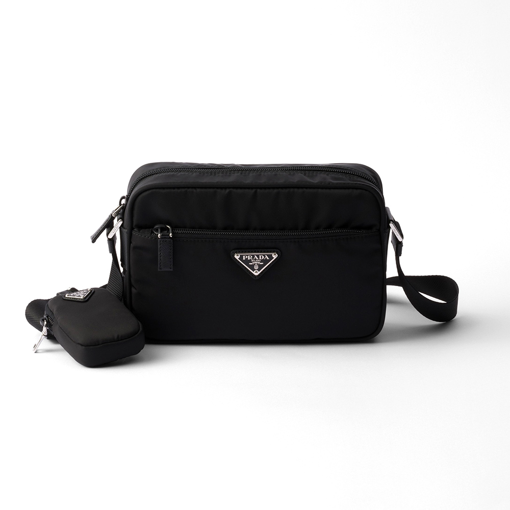 Pra*a re-nylon shoulder bags 1bc167 15*23*7cm