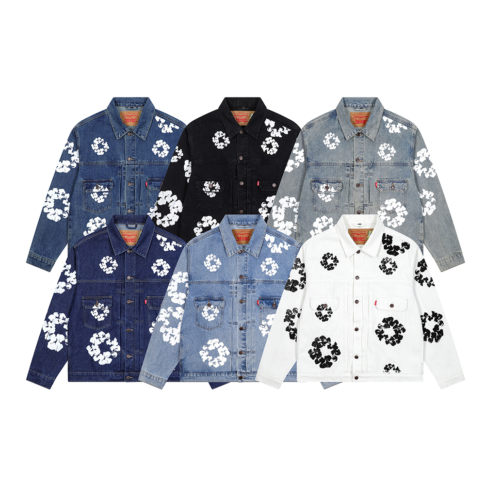 Levi''s & Denim Tears cotton garland denim jacket
