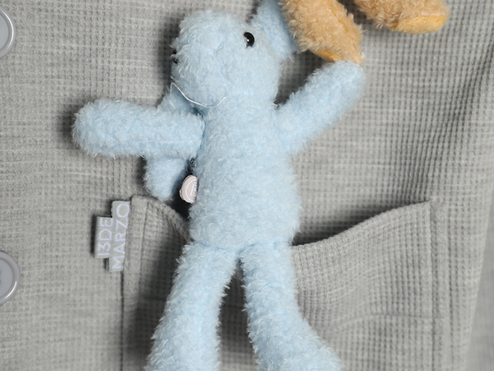 13De Marzo bear waffle shirt