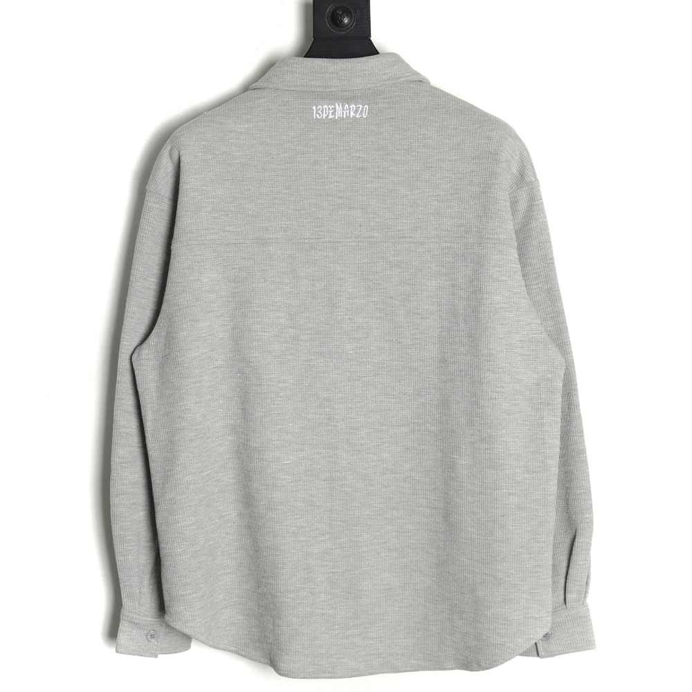 13De Marzo bear waffle shirt