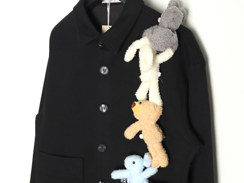 13De Marzo bear waffle shirt TSK1