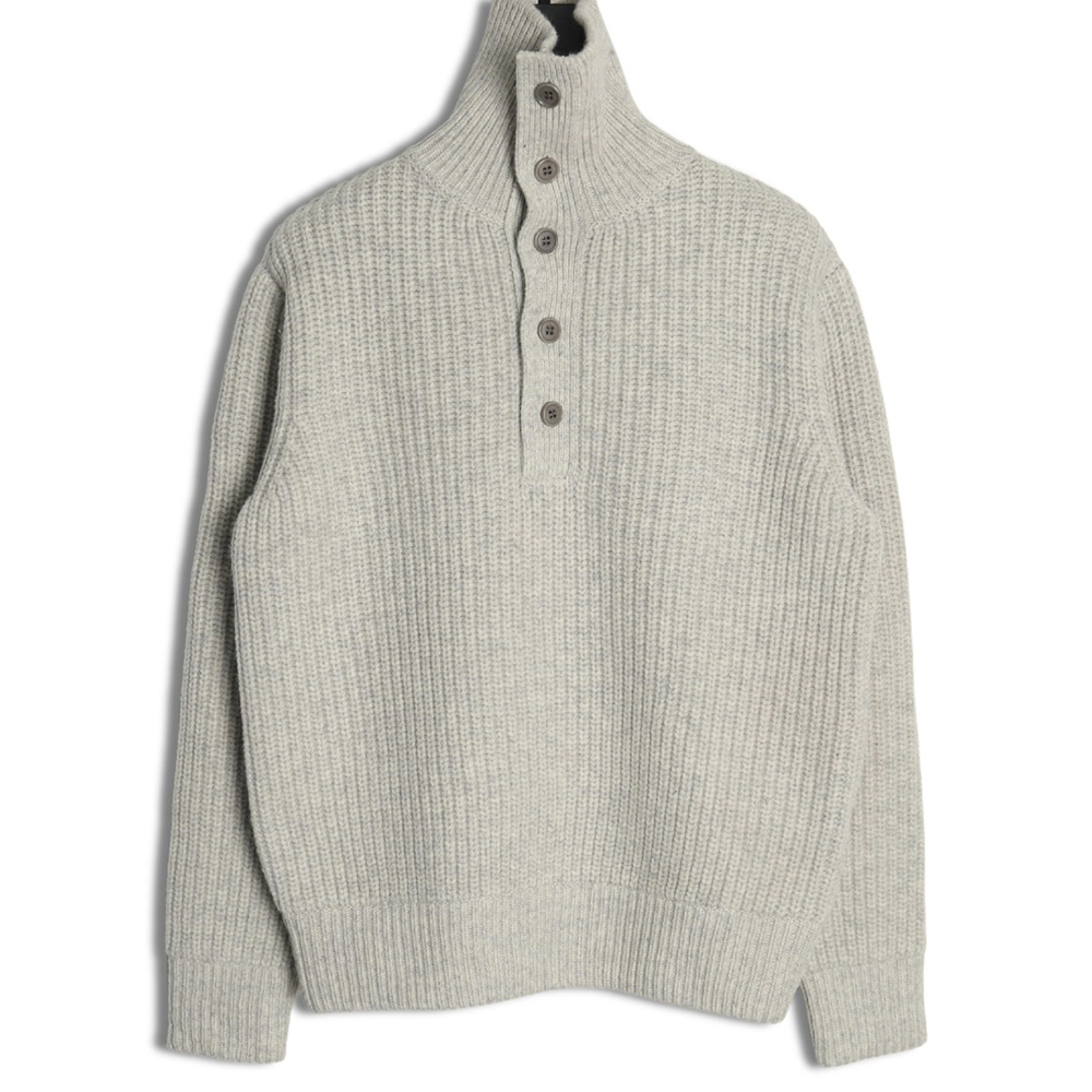 Dries Van Noten lapel wool sweater