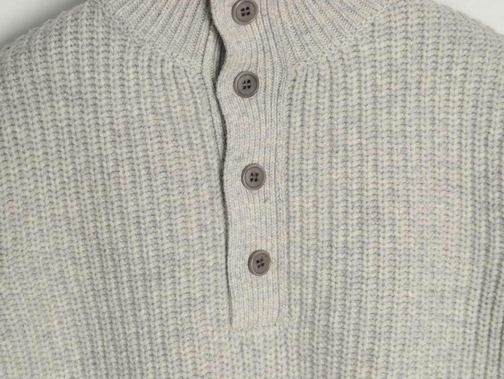 Dries Van Noten lapel wool sweater