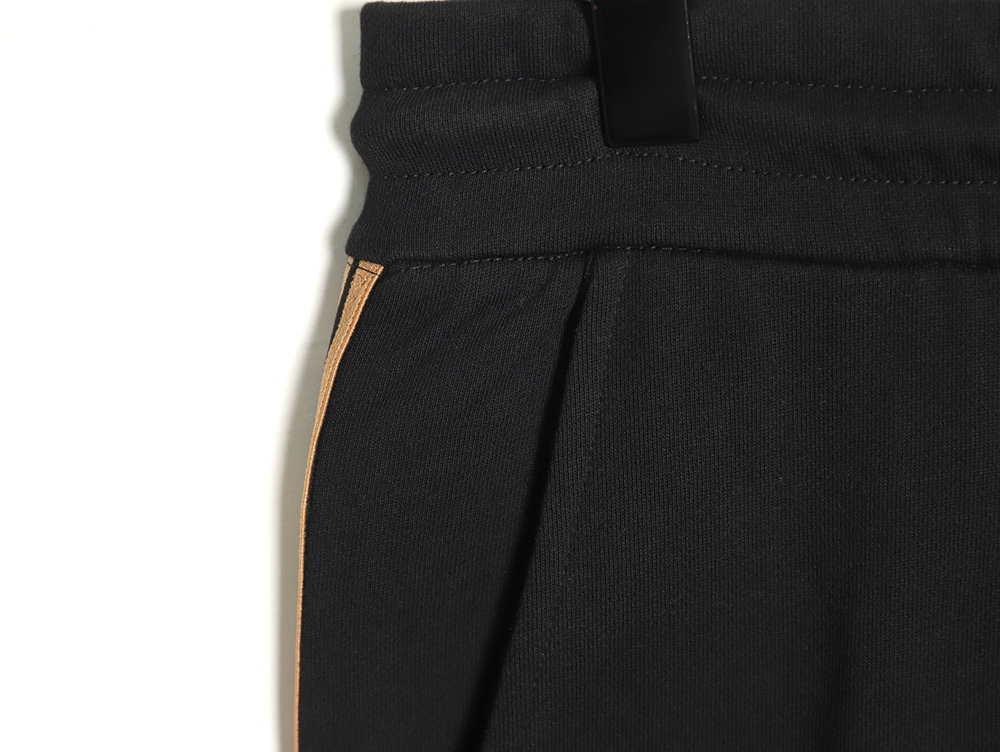 F**di double f embroidered logo webbing sweatpants