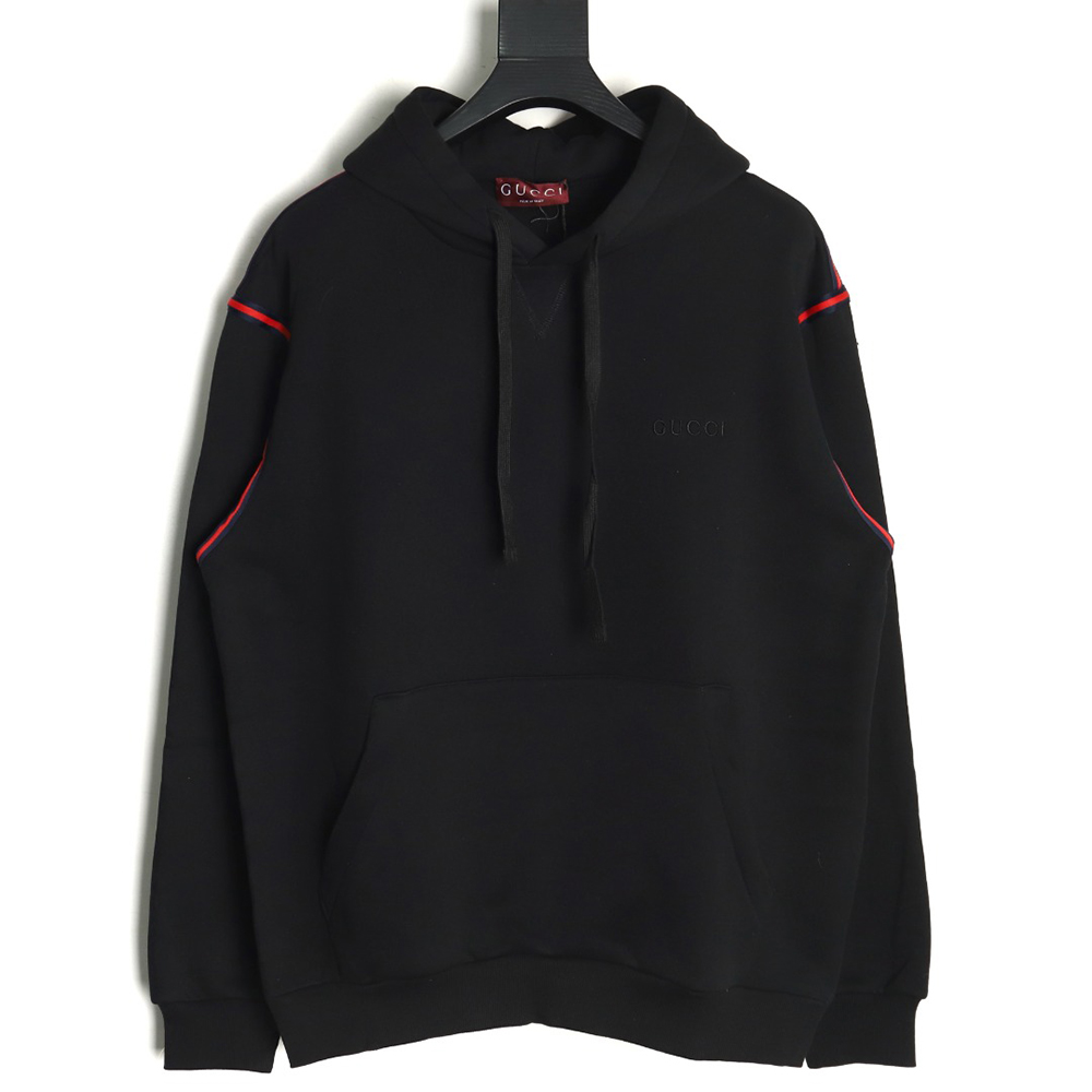 G*u*i black web hoodie