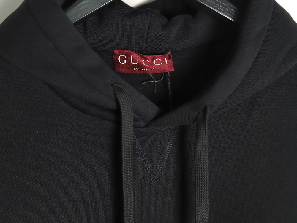 G*u*i black web hoodie